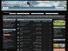 Tablet Screenshot of mundojet.com.ar